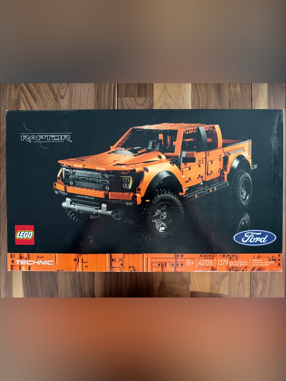 RETIRED set - Lego Technic Orange Ford Raptor Truck Set